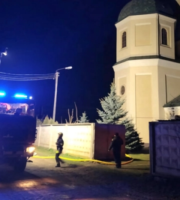 На Львівщині горіла церква УГКЦ 