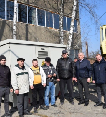 Хотин отримав потужну трансформаторну підстанцію від міста-побратима Тельтова
