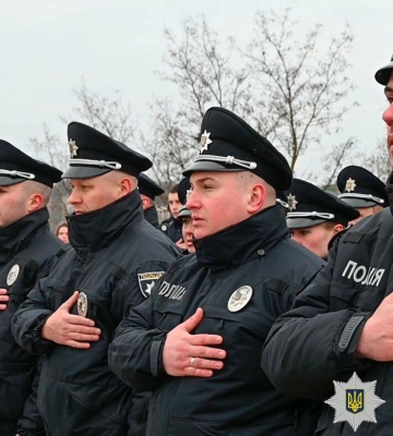 У Полтаві нагородили правоохоронців з нагоди 8-ої річниці створення патрульної поліції