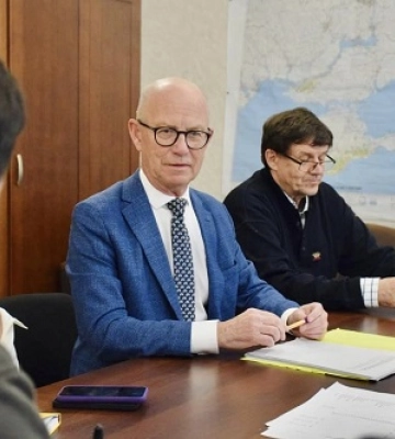 Проміжні результати роботи Данії на Миколаївщині та плани на майбутнє: Віталій Кім зустрівся з послом Олє Міккельсеном