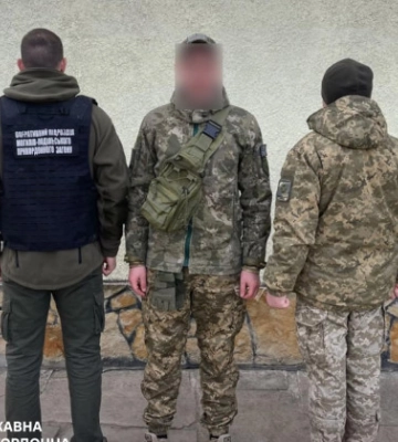 На Вінниччині затримали військового, який тікав до Молдови