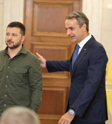 До Одеси з неанонсованим візитом прибув прем’єр-міністр Греції Міцотакіс, щоб зустрітися із Зеленським, - ЗМІ