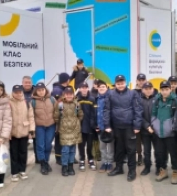 «Мобільний клас безпеки» відвідав два ліцеї в Роздільній