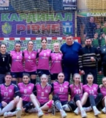 Рівнянки очолюють турнірну таблицю Чемпіонату України з гандболу серед команд вищої ліги