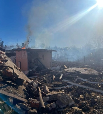 Пошкоджені житлові будинки та церква: в ОВА показали наслідки російських ударів КАБами по Куп&#039;янську