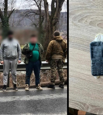 Прикордоннки затримали чергових “дайверів-втчкачів&quot; з телефонами в &quot;чохлах&quot;