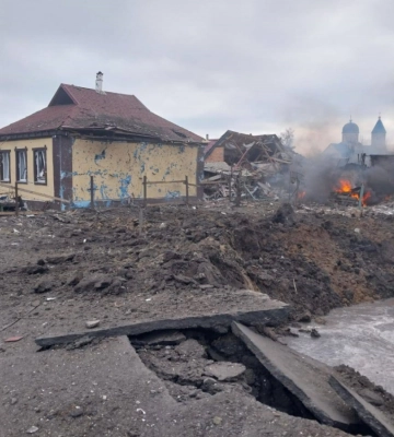 Росіяни вдарили по Боровій на Харківщині: загинула людина, серед постраждалих троє дітей