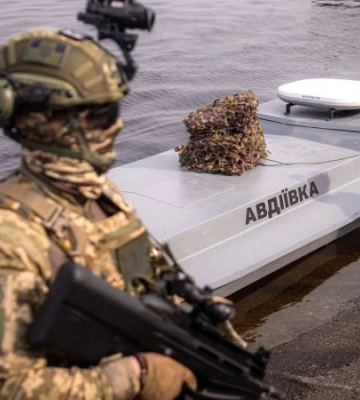 СБУ показала перший іменний морський дрон “Авдіївка”, на який донатили українці