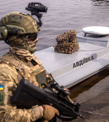 СБУ презентувала оновлений морський дрон Sea Baby, яким уразили Кримський міст