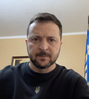 У момент ракетного удару по Одесі в місті був Зеленський