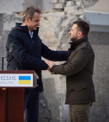 &quot;ППО – безумовний пріоритет&quot;: Зеленський обговорив посилення оборони України з прем&#039;єром Греції