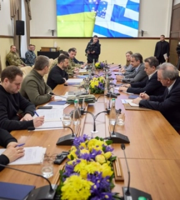 Потреби ППО і протидія ворогу: Зеленський і прем’єр Греції провели в Одесі зустріч із військовими