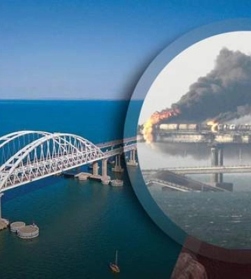 &quot;Трусятся&quot; из-за каждого взрыва: как оккупанты пытаются защитить Крымский мост