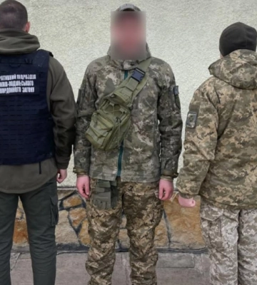 На Вінниччині затримали військового, який тікав до Молдови