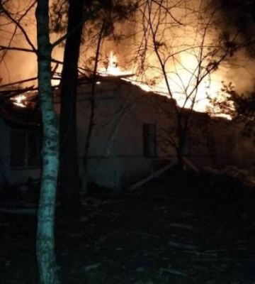 Росіяни вдарили по полігону рятувальників у Харківській області