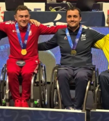 Парафехтувальники Львівщини стали призерами чемпіонату Європи