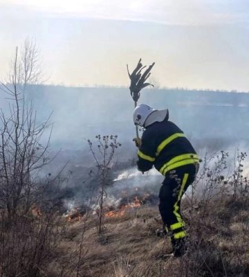 На Кіровоградщині вигоріло 8 гектарів землі