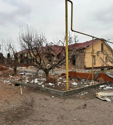 рашисти пошкодили фермерське господарство в Юнаківській громаді