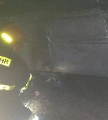 У Долині трапилось ДТП і горіла автівка