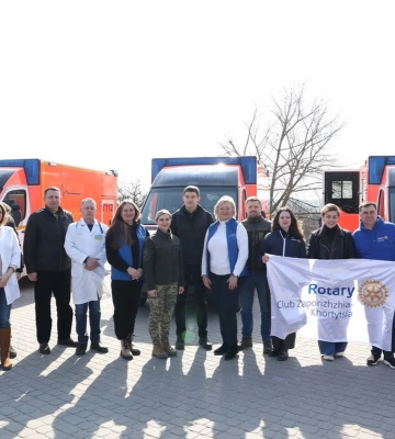 Запорізька область отримала 4 сучасні автівки “швидкої допомоги” з Німеччини