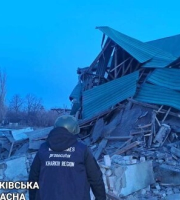Росія скинула КАБ на вокзал у Великому Бурлуку на Харківщині, - ОВА
