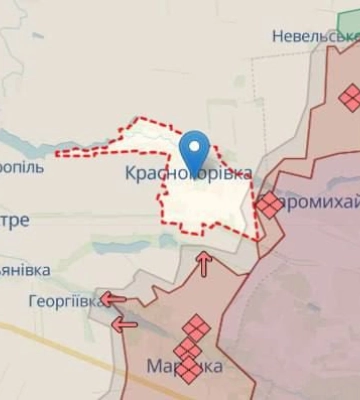 Штурмова бригада українців вибила росіян з Красногорівки