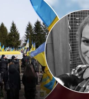 Погибла, когда фиксировала преступление россиян: в Сумах попрощались с полицейской Оксаной Новик