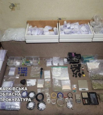 Харківського 22-річного закладника затримали з психотропами на майже 100 тисяч гривень