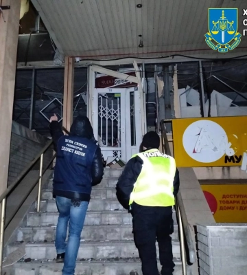 Били С-300: в Чугуеве поврежден дом, автовокзал, гостиница и магазины 