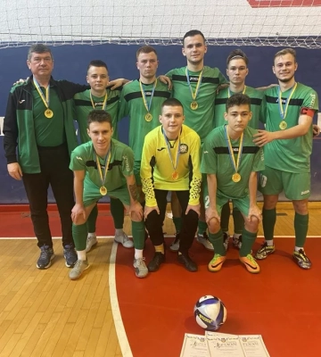 Команда Полтавщини стала чемпіоном України з футзалу серед спортсменів з порушеннями слуху