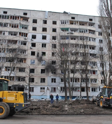 Чугуїв без води: С-300 пошкодила магістральний водопровід