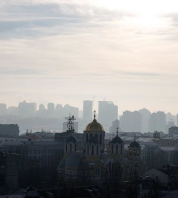 У Києві зафіксували високий рівень забрудненості повітря: де є проблеми. Карта
