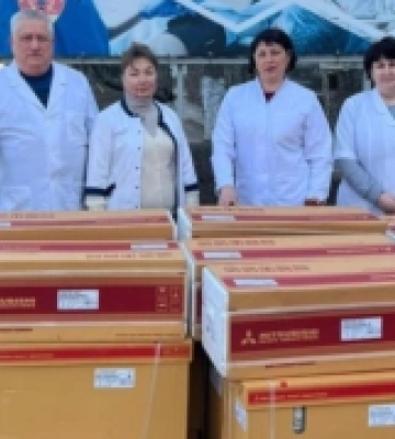 Арцизька лікарня на Одещині отримала кондиціонери від благодійного фонду «ІВІК»