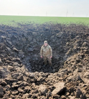 На Миколаївщині знешкодили бойову частину «Шахеда», яка застрягла у гвинті вітряка