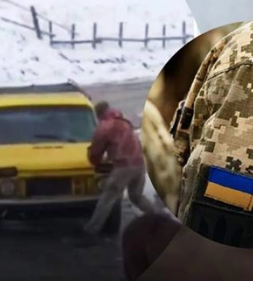 На Буковине двое мужчин совершили наезд на работника ТЦК и избили его обухом топора