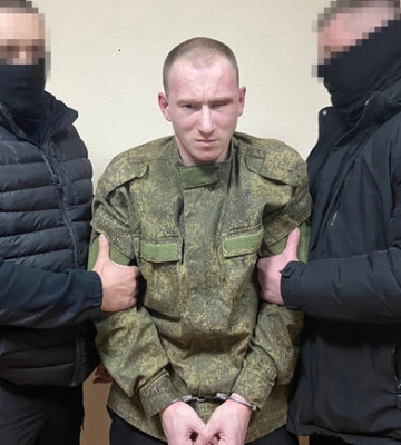 Взяли в плен россиянина, расстрелявшего украинского пленника в Запорожской области