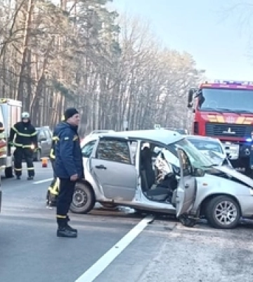У лікарні помер травмований у ДТП під Луцьком водій