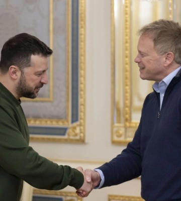 Британський міністр оборони у Києві: Давайте зробимо так, щоб Україна виграла цю війну