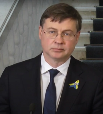 ЄС надішле Україні перші два транші допомоги на суму 6 млрд євро – Домбровскіс