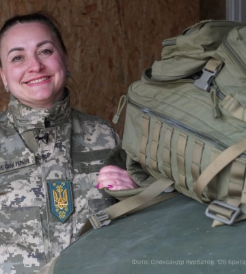 Їздить на евакуації поранених та підвищує кваліфікацію бойових медиків: історія військової зі 128-ї бригади ТрО Дніпра