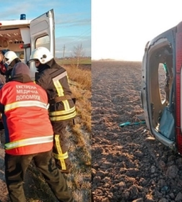 На Волині судили водійку, авто якої з пасажирами перекинулося через ожеледицю