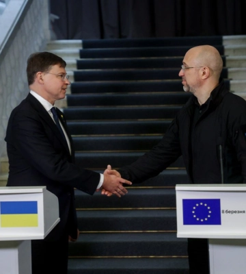 Вице-президент Еврокомиссии приехал в Украину