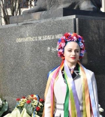 В Ужгороді відзначили 210-у річницю з дня народження Тараса Шевченка