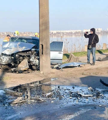 В Миколаєві біля Варварівського мосту через ДТП утворився величезний затор