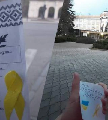 Активісти у Криму поширюють рядки з поезій Шевченка