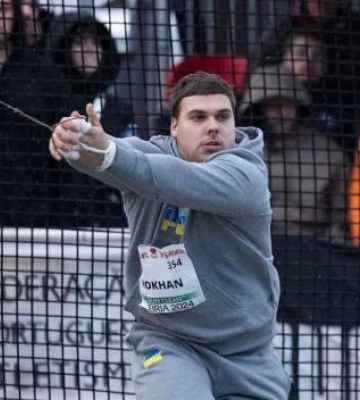 Дніпрянин Михайло Кохан здобув золоту нагороду на Кубку Європи з метань