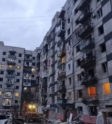 Россия ударила ракетами по Мирнограду в Донецкой области, много раненых: фото