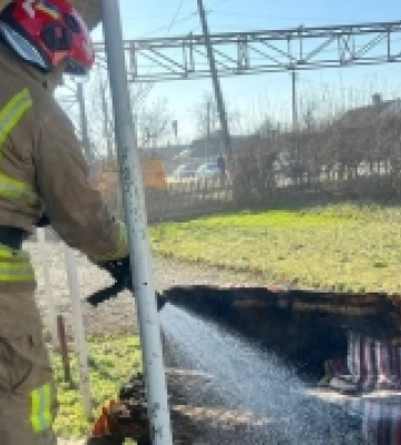 В палаючій квартирі в Костополі ледве не загинув чоловік