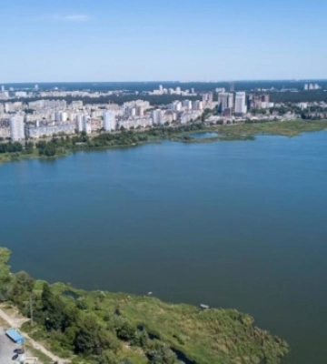 У Дарницькому районі Києва локалізували пожежу біля озера Вирлиця