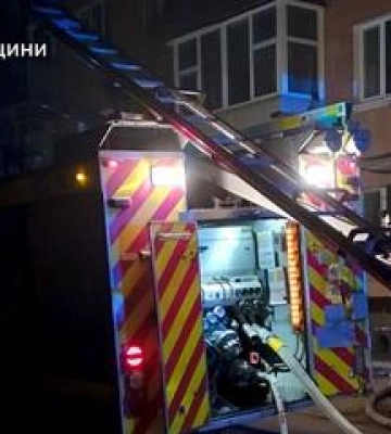 У Полтаві на Алмазному горіла багатоповерхівка